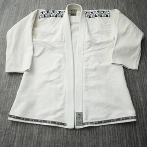 Gameness Kimonos Adult Jiu-Jitsu Gi Jacket Cotton White Size A5